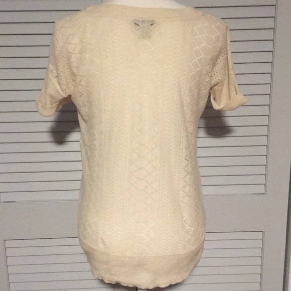 Lucky Brand Adrianna Thin Sweater Open Knit - Picture 4 of 7